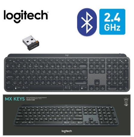 【Logitech 羅技】MX KEYS 智能無線鍵盤